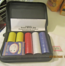Cardinal's Texas Hold Em Tournament Poker Set in Case