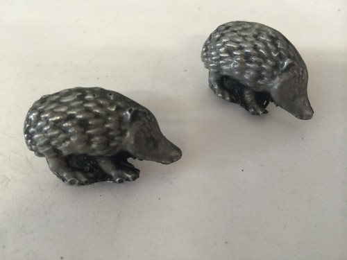 Hedgehog cufflinks great - hedgehog,