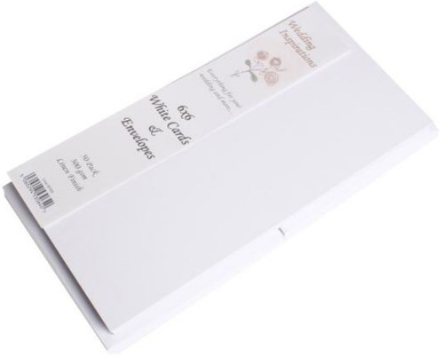 6 white linen - 6",