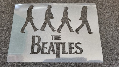 The beatles stencil usable - beatles,