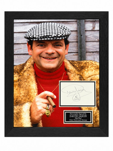 David jason genuine signed - david,