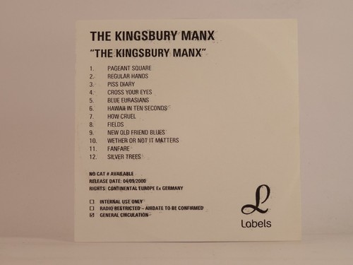 The kingsbury manx - the,