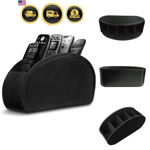 Leather remote control - leather, holder
