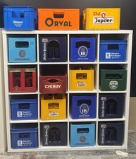 Beer Crates Jupiler Chiemseer Augustiner Paulaner Lawenbrau Ayinger Chimay Orval