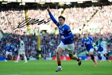 Mikey Moore Signed Pre Print