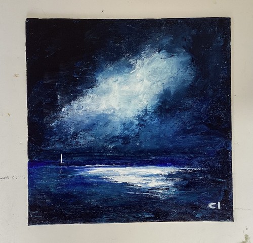 Seascape original painting - original,