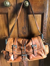 LUELLA CHESTNUT BROWN LEATHER BAG