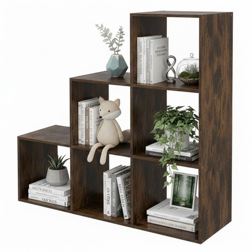 Tiered stepped bookcase room - tiered/stepped, bookcase,