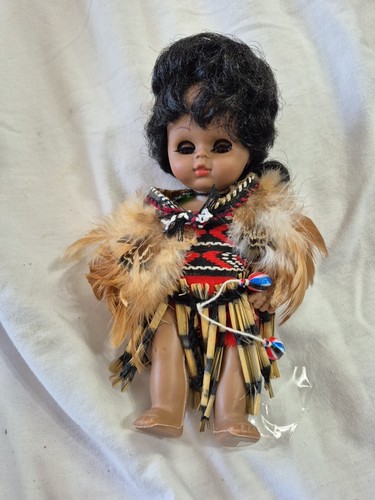 New zealand doll maori costume - maori,