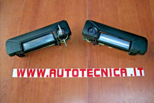 Pair door handle - door, with