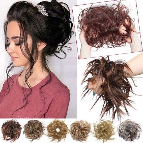 100 realas human messy bun - messy,