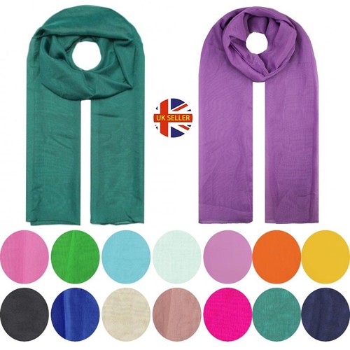 Chiffon scarves women plain - scarves,