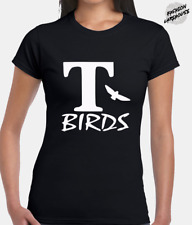 T-Birds Ladies T Shirt Retro Movie Danny Fancy Dress Top Fashion Grease Fan New