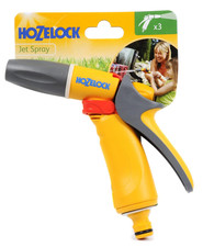 Hozelock Jet Spray Gun with 3 Patterns & Flow Control - 2674