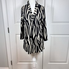 La Mer Luxe Zebra Print Tunic