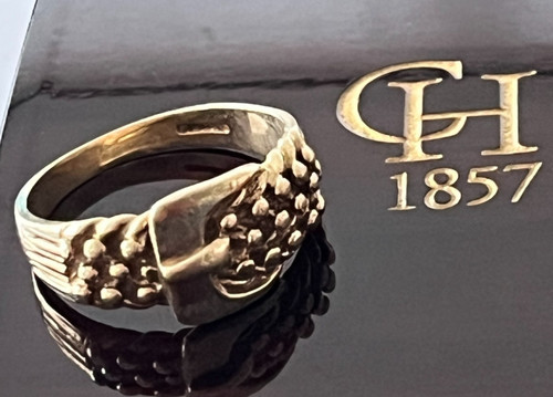 9ct yellow gold row solid - row,
