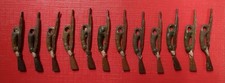 Britains right arms with rifle at the slope X 12 spare parts lead 1:32 LOT O