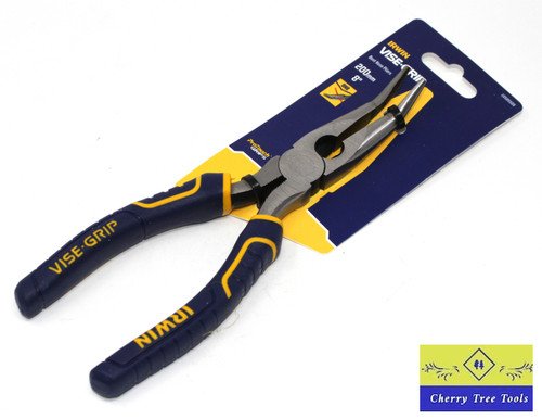 Irwin vise grip bent long - vise-grip, 8"