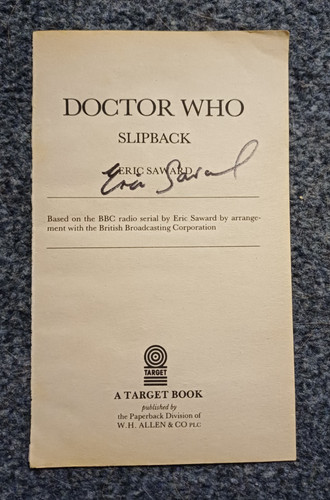 Doctor who slipback target - doctor,