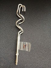 2 X REPLACEMENT METAL DOUGH HOOKS FOR ELECTRIC HAND MIXER 7.5"