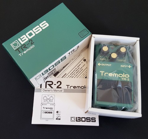 Boss tremolo guitar - boss, tr-2