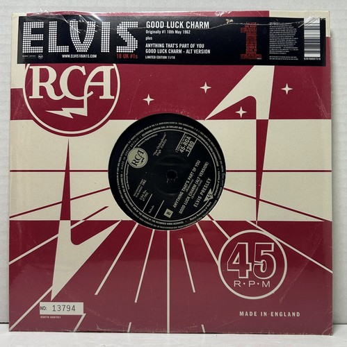 Elvis presley good luck charm - elvis,