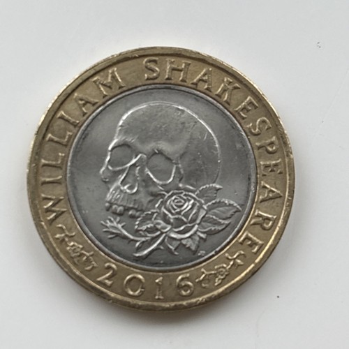 2016 william shakespeare - £2, 2