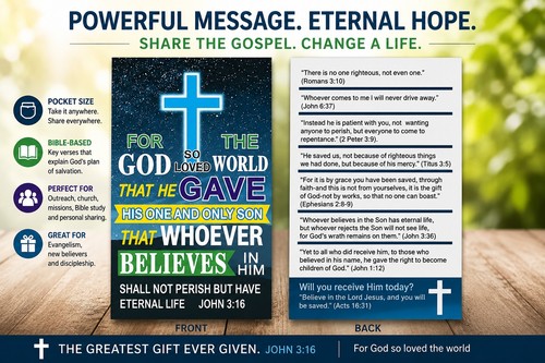 John gospel tract - 2x,