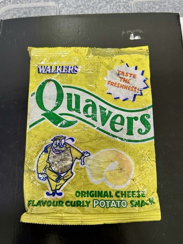 Vintage walkers quavers - vintage, crisp