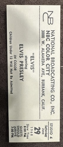 1968 elvis comeback special - elvis,