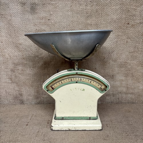 Vintage salter cookery scale - cookery,