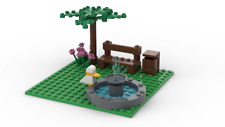 LEGO Park Corner with Fountain and Duck MOC - All parts LEGO