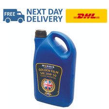 MORRIS GOLDEN FILM SAE 20W50 CLASSIC MOTOR OIL 5 LITRE NEXT WORKING DAY POST DHL