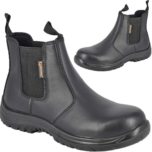 Grafters leather chelsea - leather,