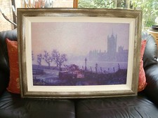 Painting parliament by Rolf Harris - Limited Ed Giclee on Canvas