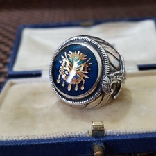 Men's Sterling Silver Signet