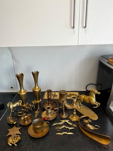 Large vintage brass job - vintage, lot