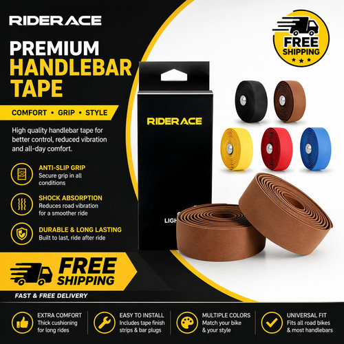 Anti slip bicycle handlebar - anti-slip,