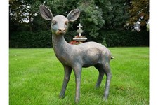 Fawn Baby Deer Resin Statue 