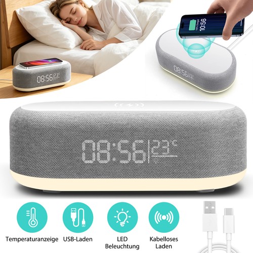 4in1 alarm clock wireless - 4in1,