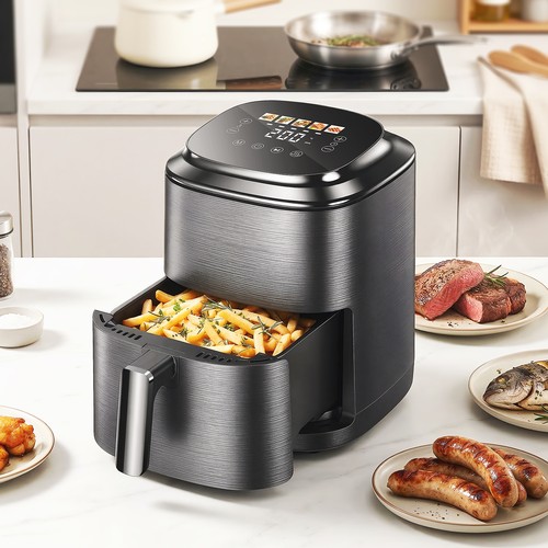 Mini air fryer digital with - air, 5