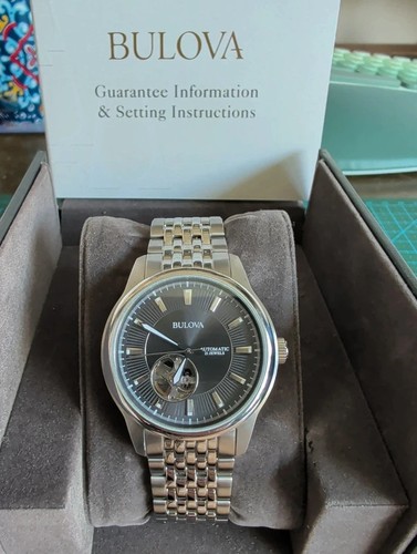 Bulova classic automatic open - bulova,