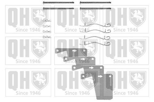 Genuine brake fits - genuine, kit