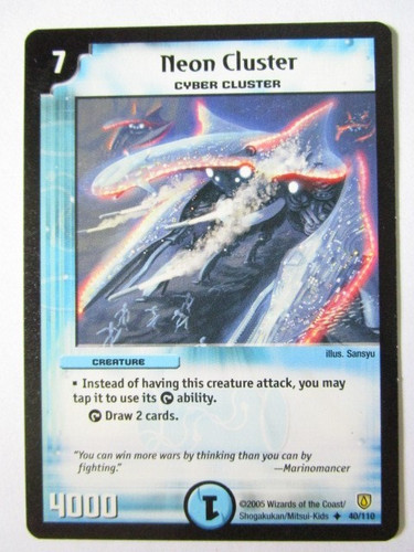 Duel masters neon cluster - duel,