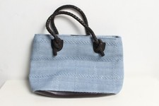 House of Fraser Womens Vintage Mini Woven Clutch bag - Blue (ba35)