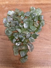 Peridot Rough Raw High Grade Crystal AAA+ 10 To 20 Carats