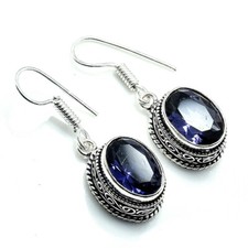 Blue Iolite Gemstone Handmade