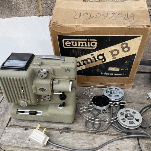 Eumig projector boxed with - boxed,