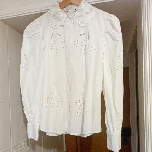 Zara cottom blouse - zara, m