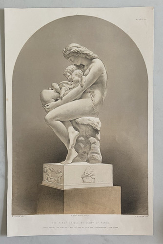 Antique victorian print - antique,